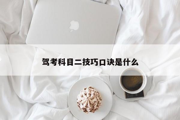 驾考科目二技巧口诀是什么