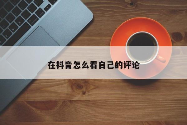 在抖音怎么看自己的评论