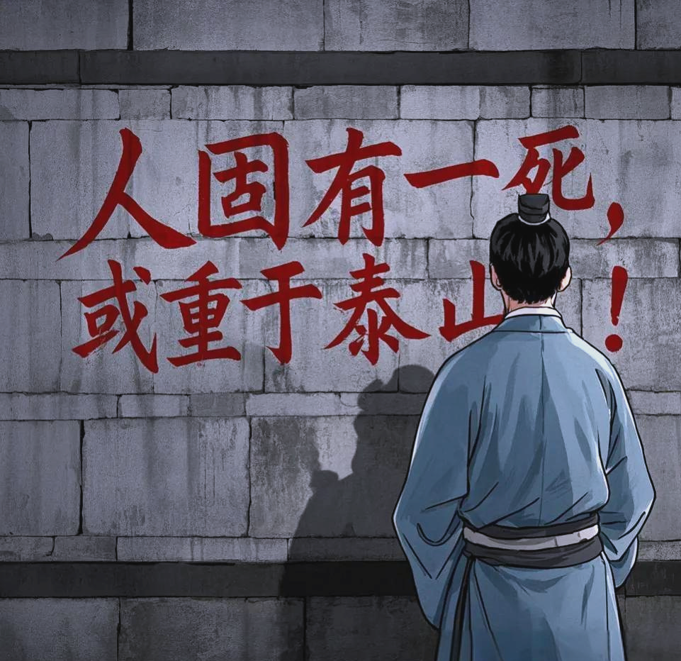 人固有一死或重于泰山的意思