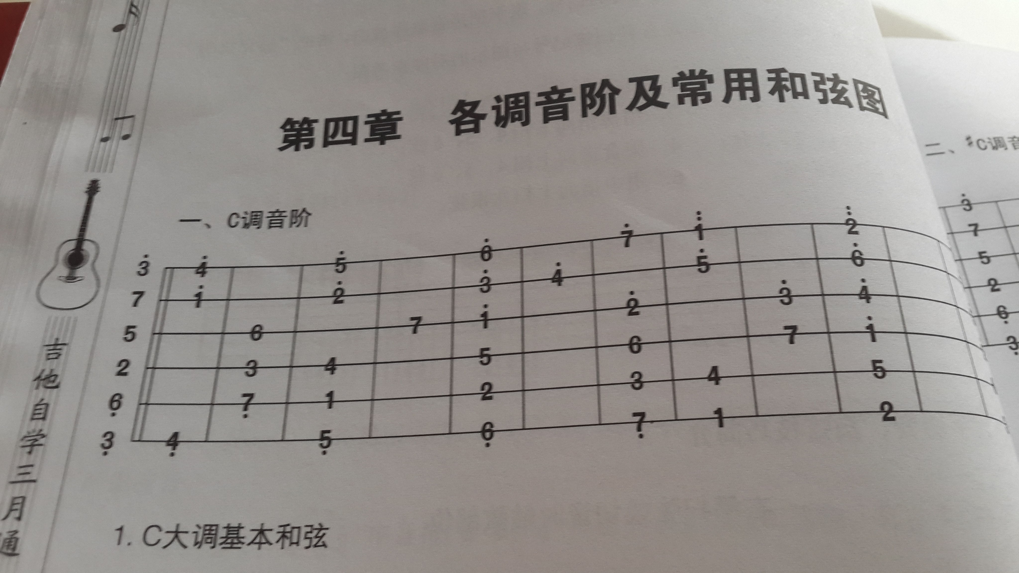 吉他弦123456如何分辨