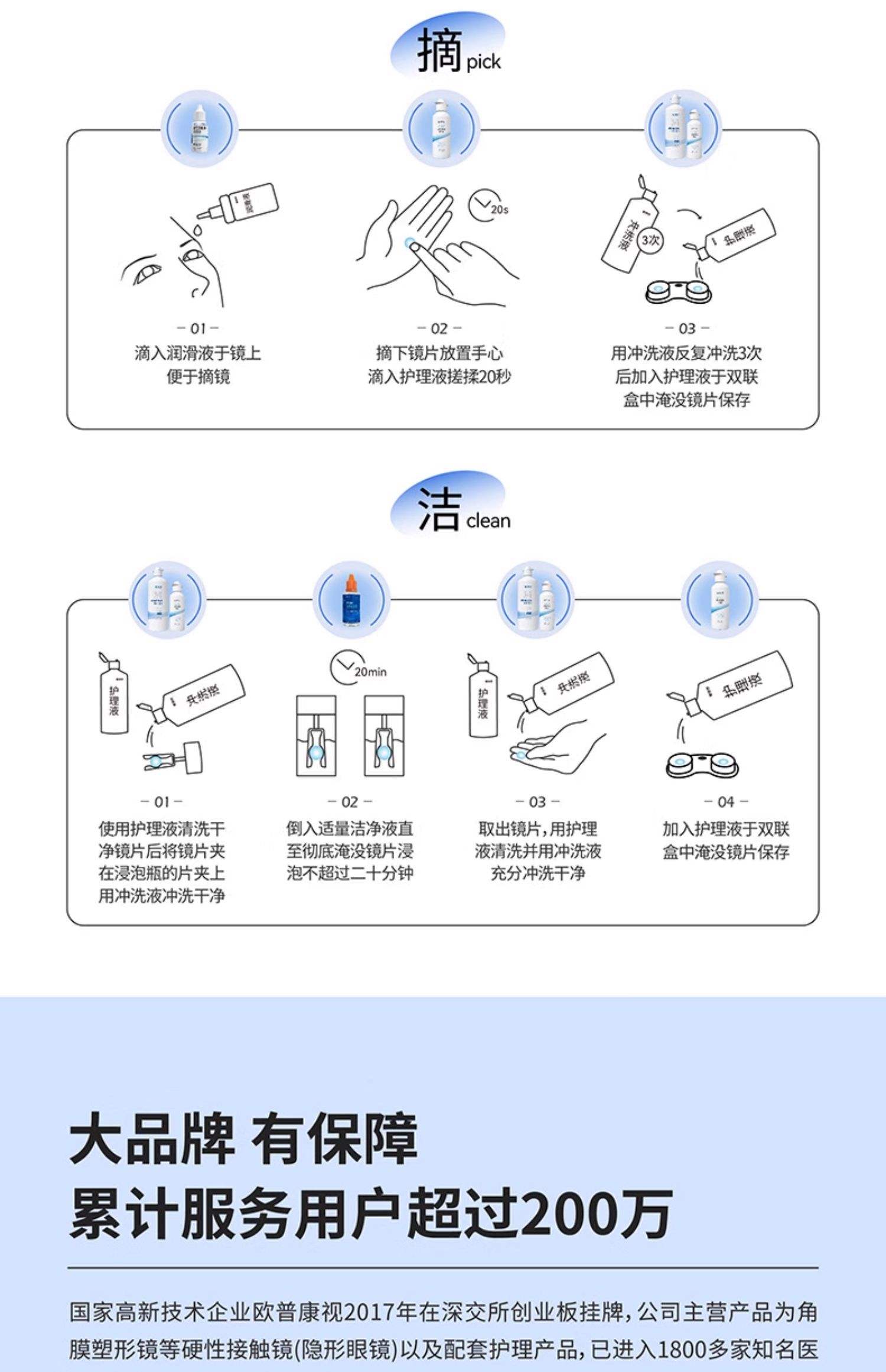 隐形眼镜怎么带？怎么脱？