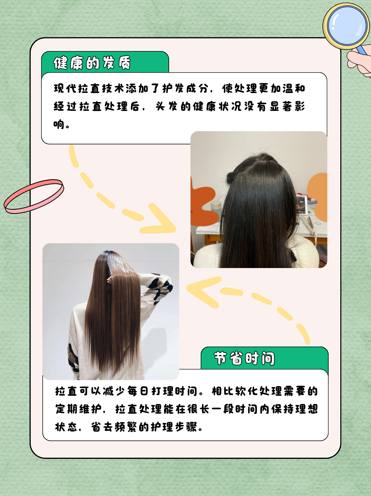 头发是软化好还是拉直好,软化和拉直的区别