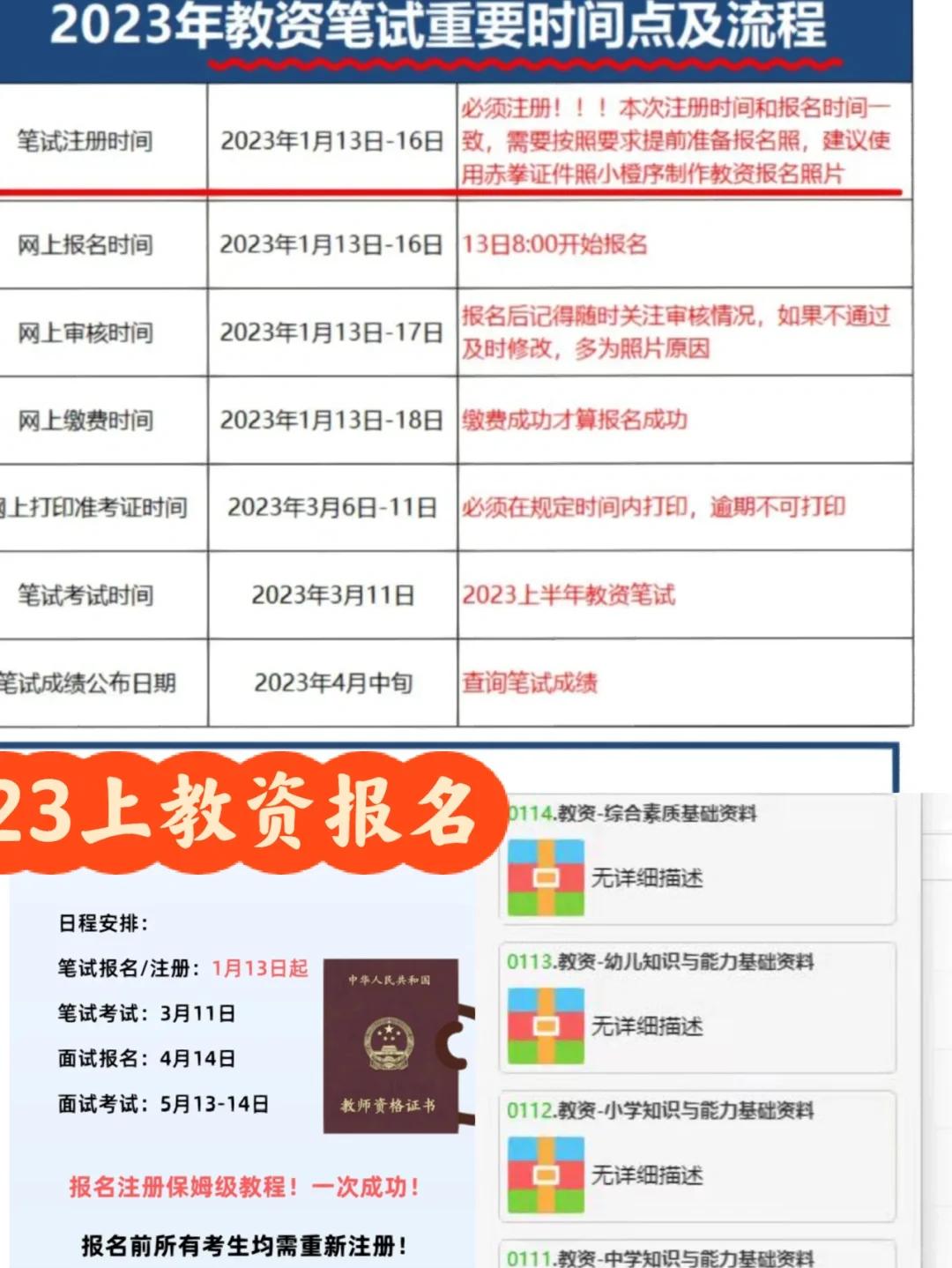 中小学教师资格报名流程