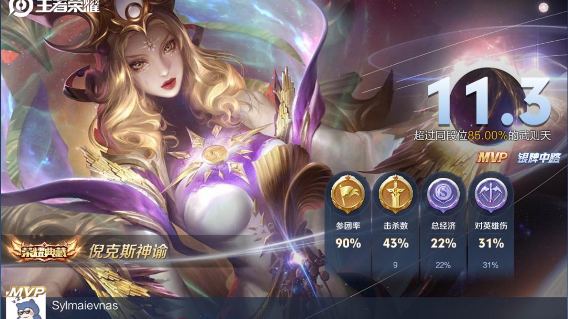 王者荣耀武则天要多少钱