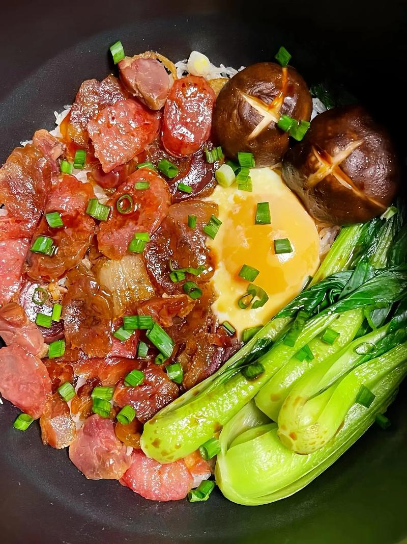 教你电饭锅煲仔饭家常做法