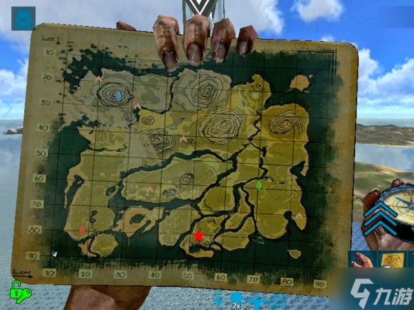 方舟生存进化中熔岩洞的走法