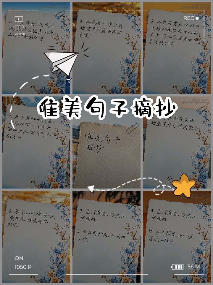 简短优美的句子摘抄大集锦