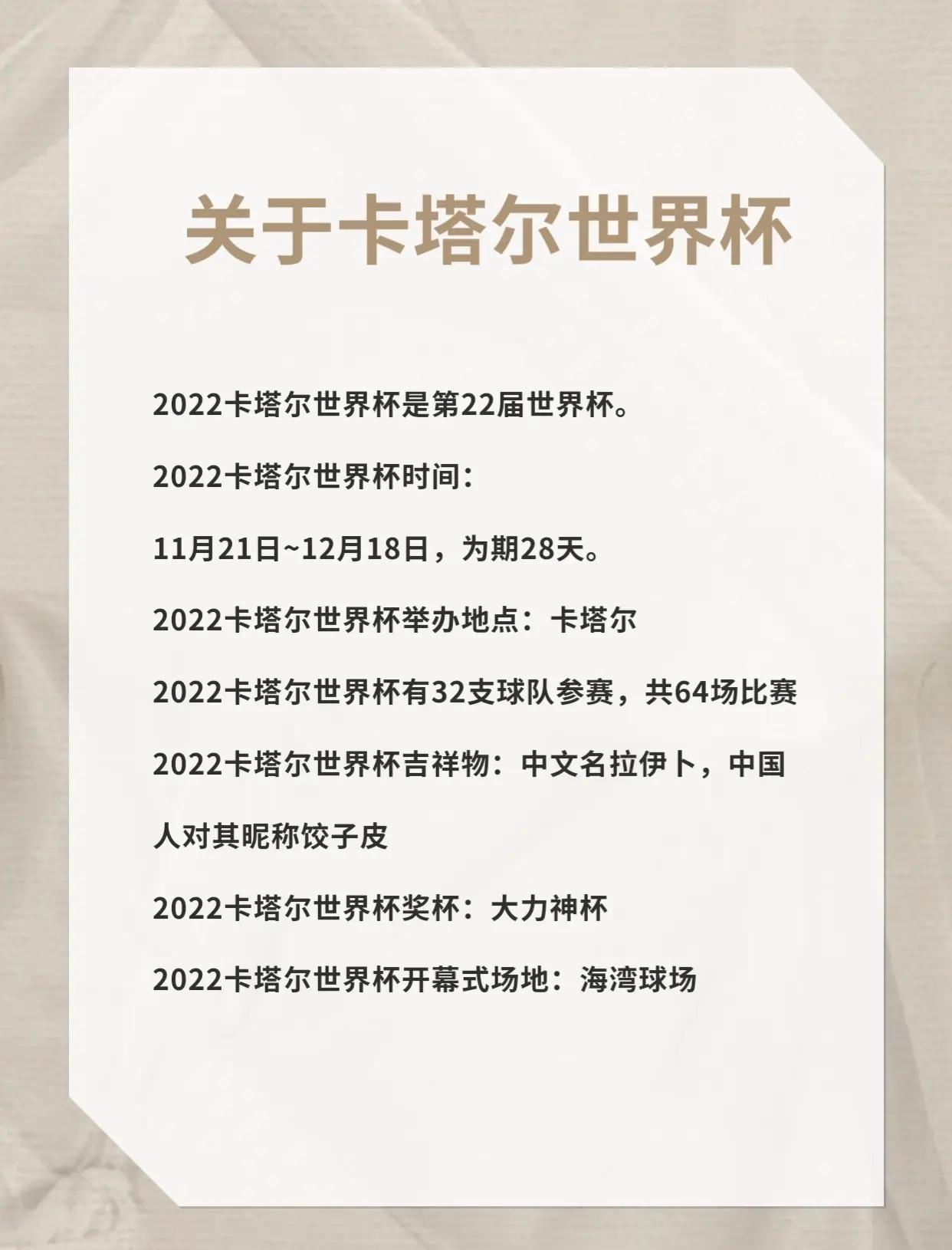 世界杯2022举办地点