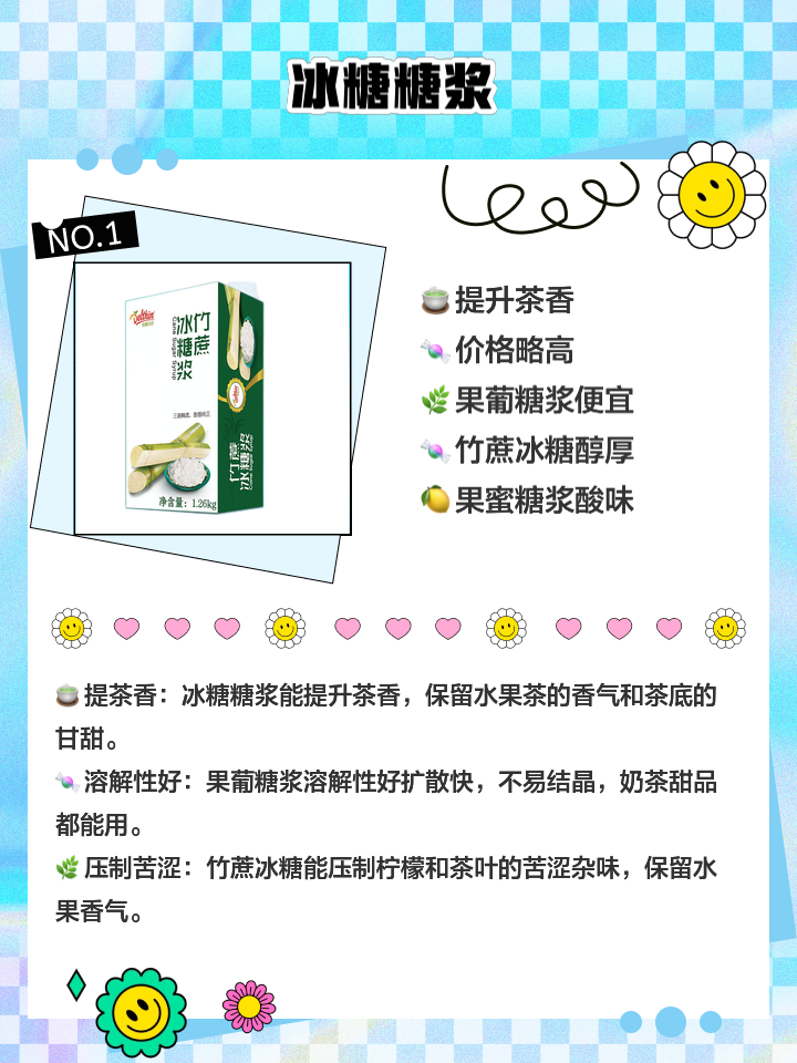 糖浆的制作方法与配方