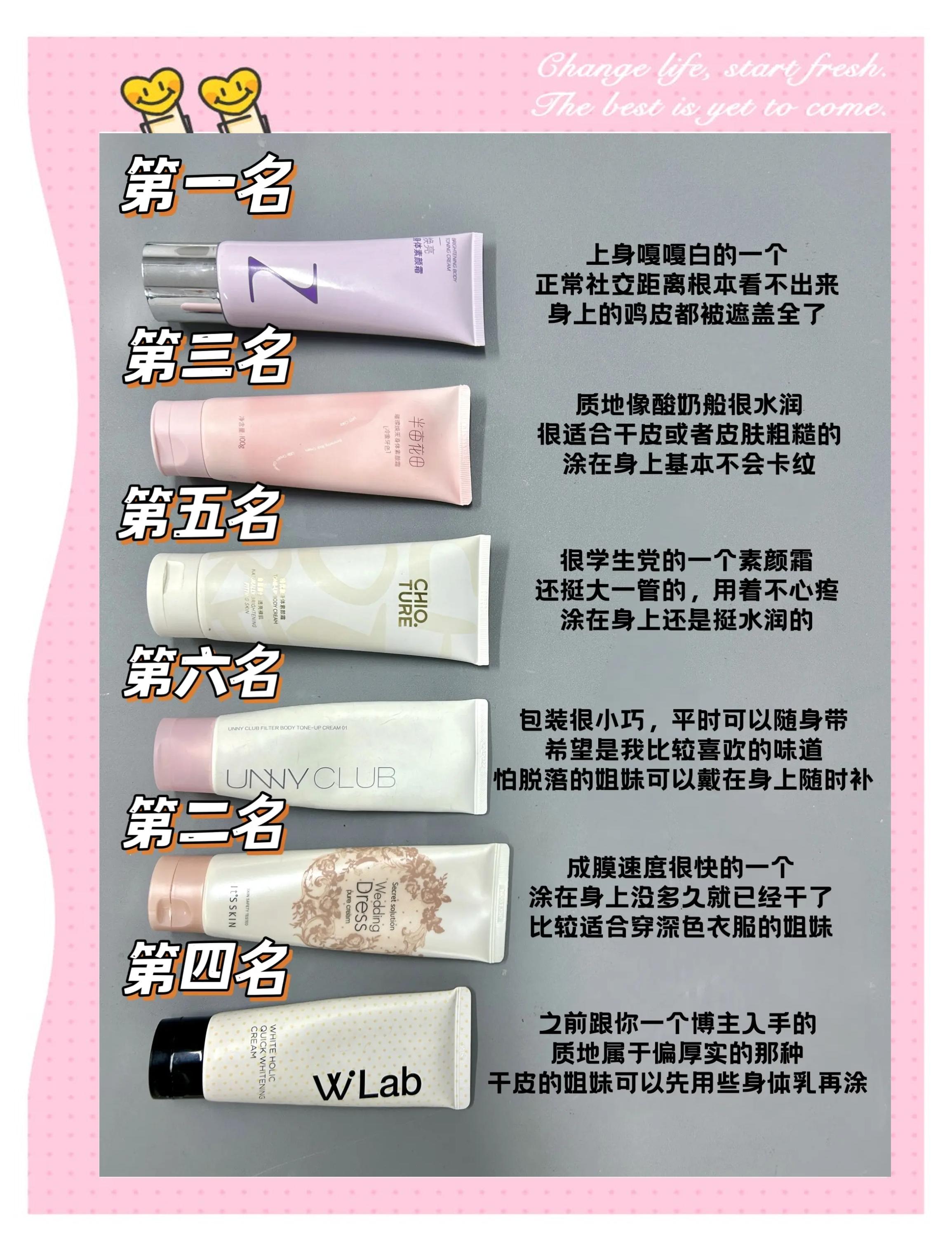 身体素颜霜的正确使用方法