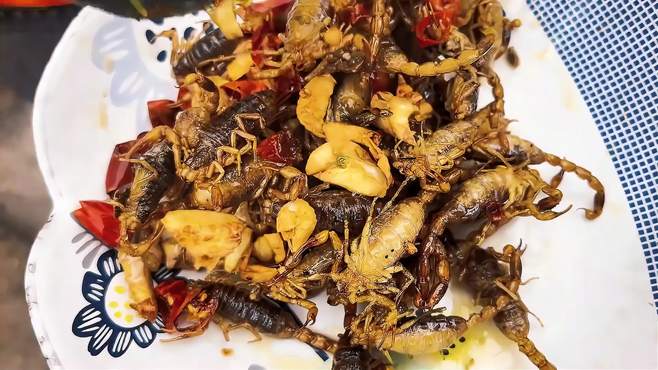 油炸蝎子一天可以吃多少支？