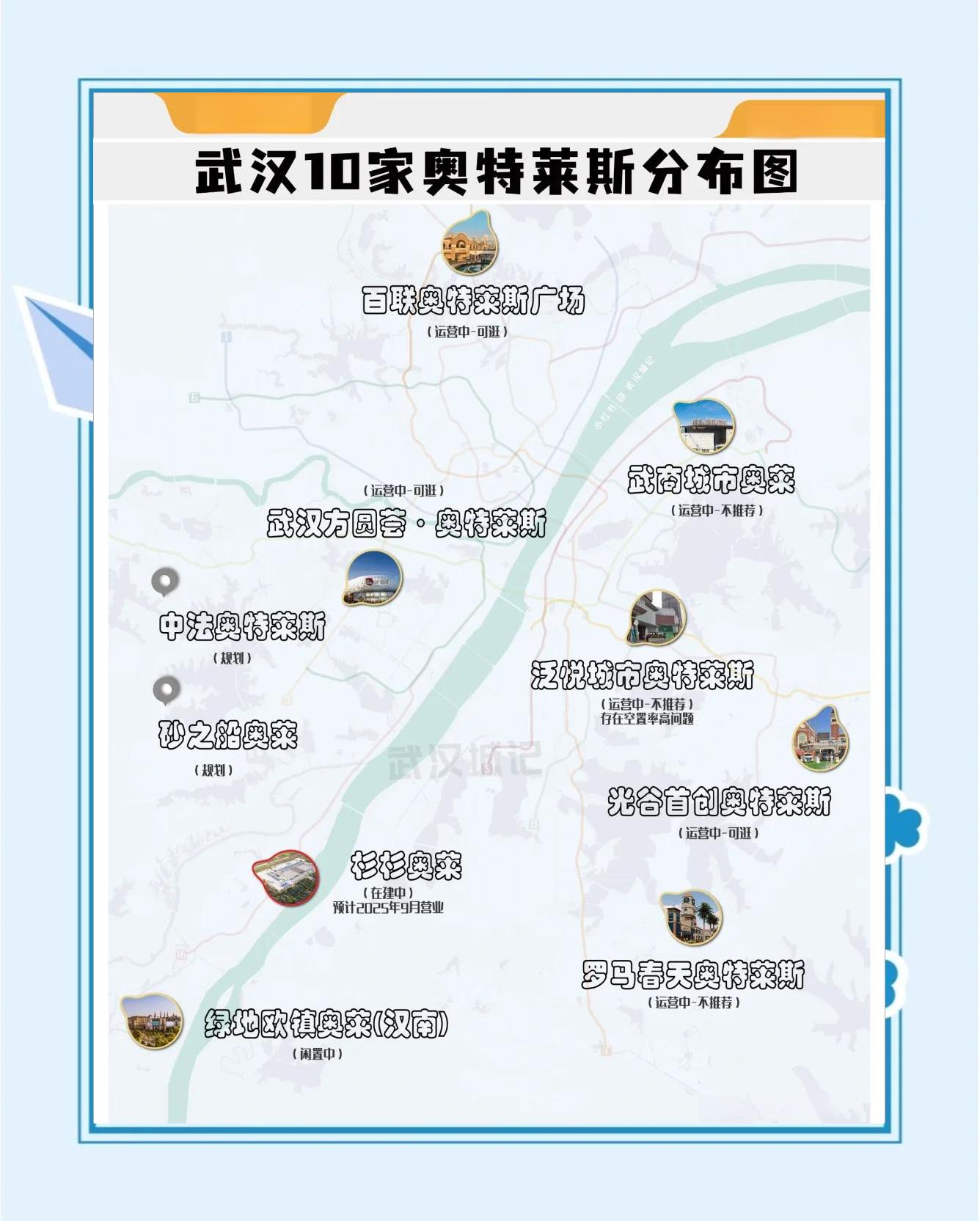 武汉的奥特莱斯具体地址