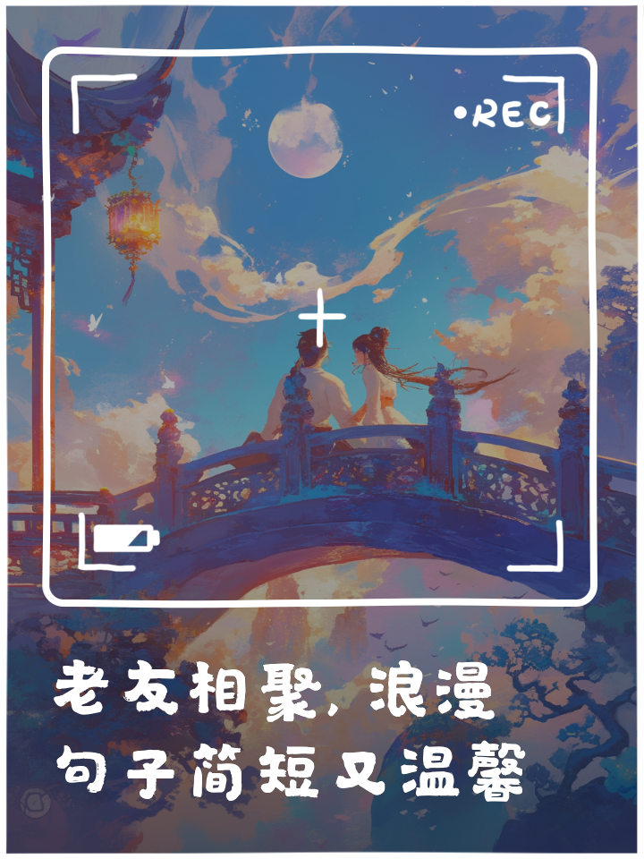 有什么形容老友相聚的句子