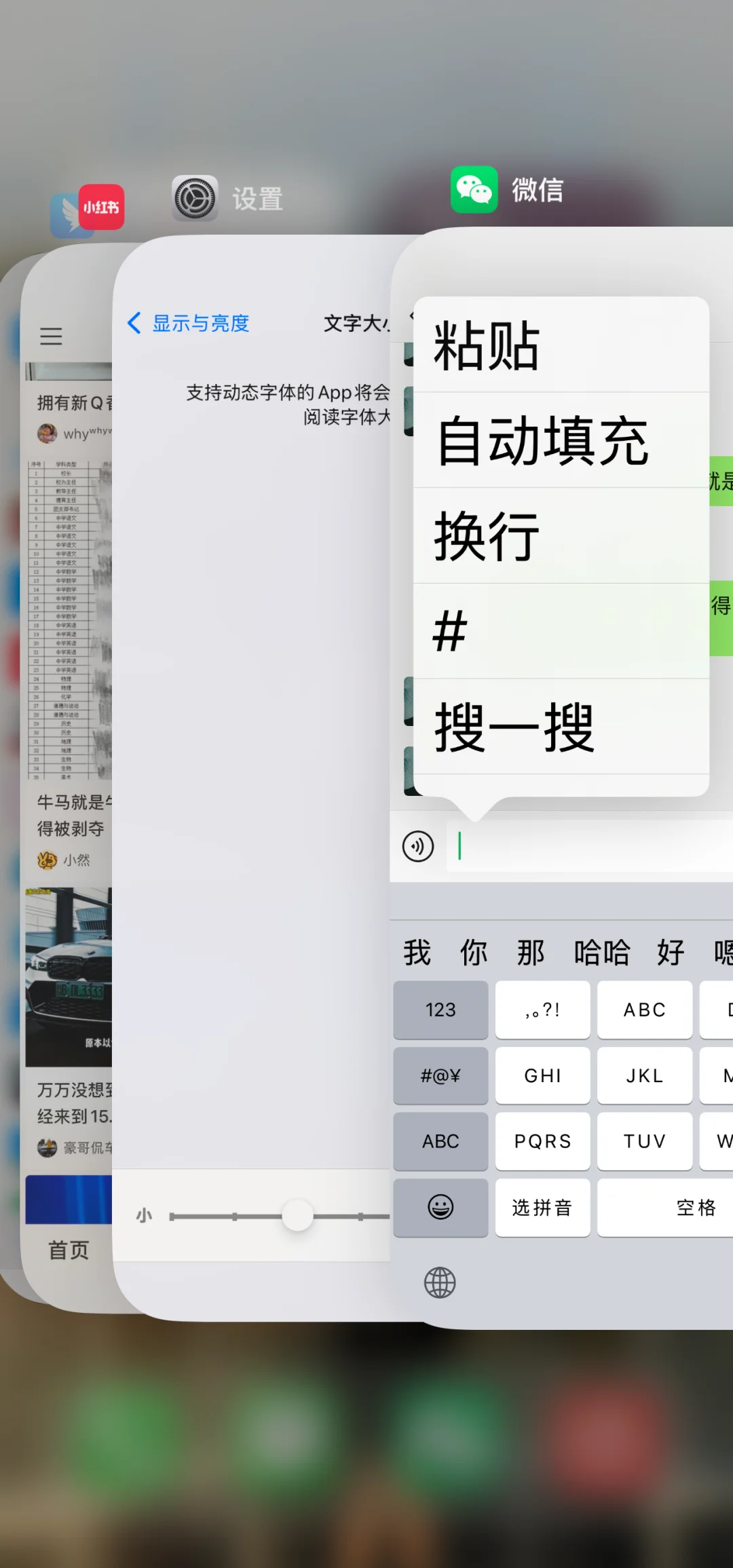 ios拼音字体怎么设置