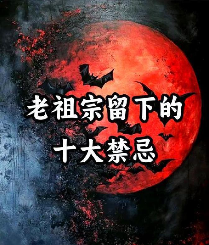 七月半的禁忌22条不能做