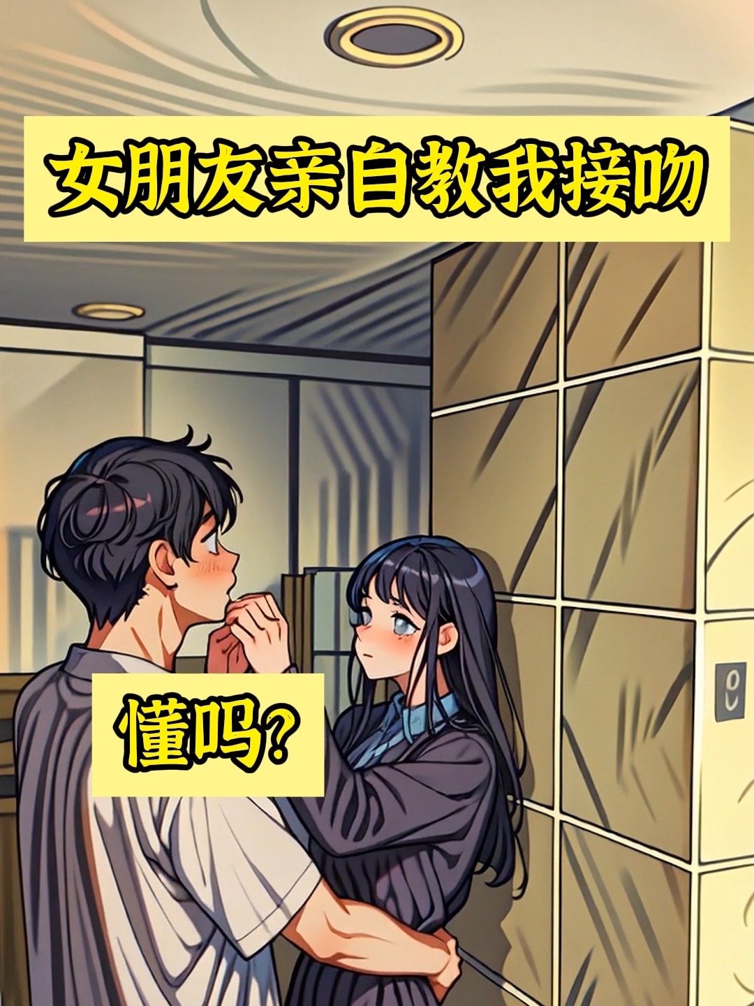 3种方法来与人第一次接吻