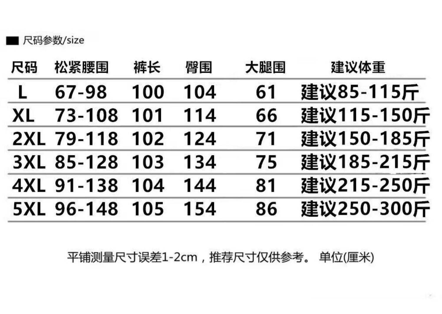 30码的裤子是l还是xl