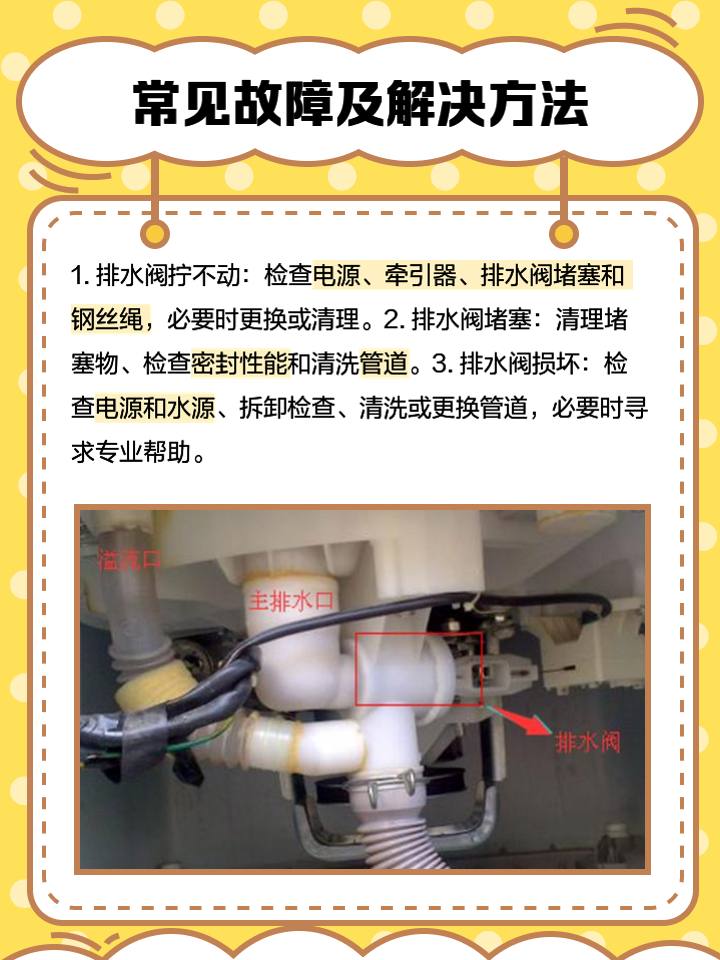 洗衣机排水阀坏了怎么修视频移动端