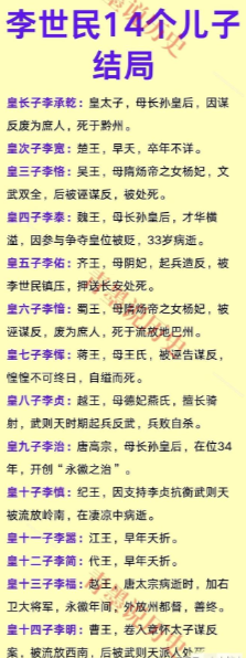 关于李世民传位于哪位皇子介绍