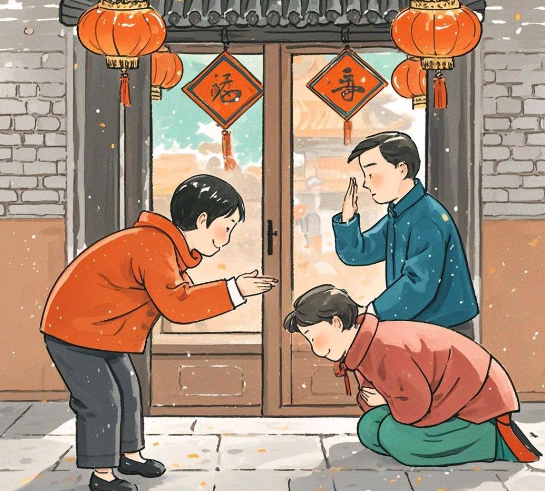 拜年磕头的正确姿势是什么