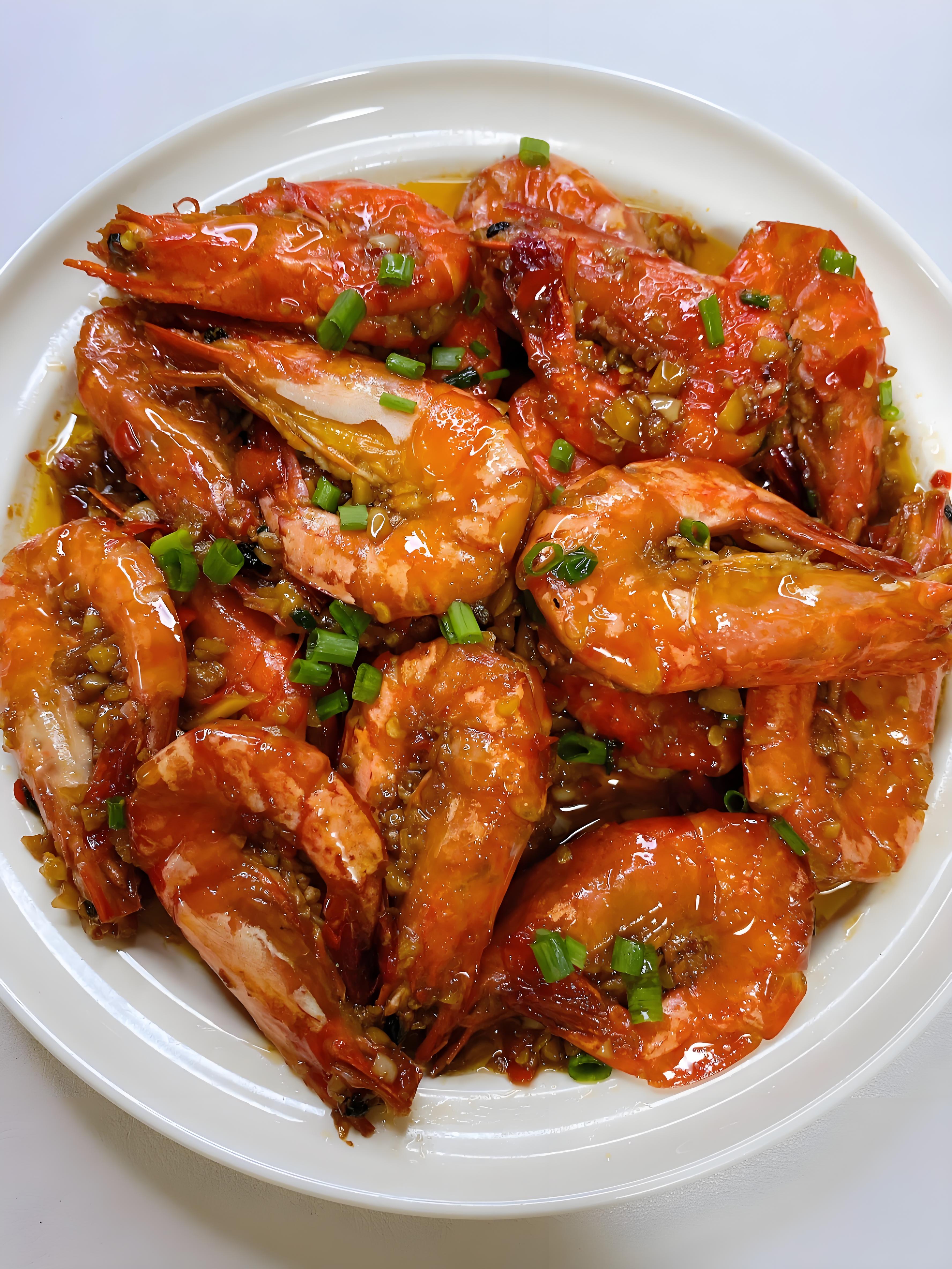 红烧基围虾的家常做法简单介绍