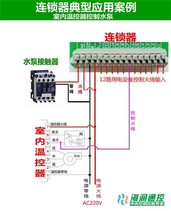 两个端子的温控器怎么接线