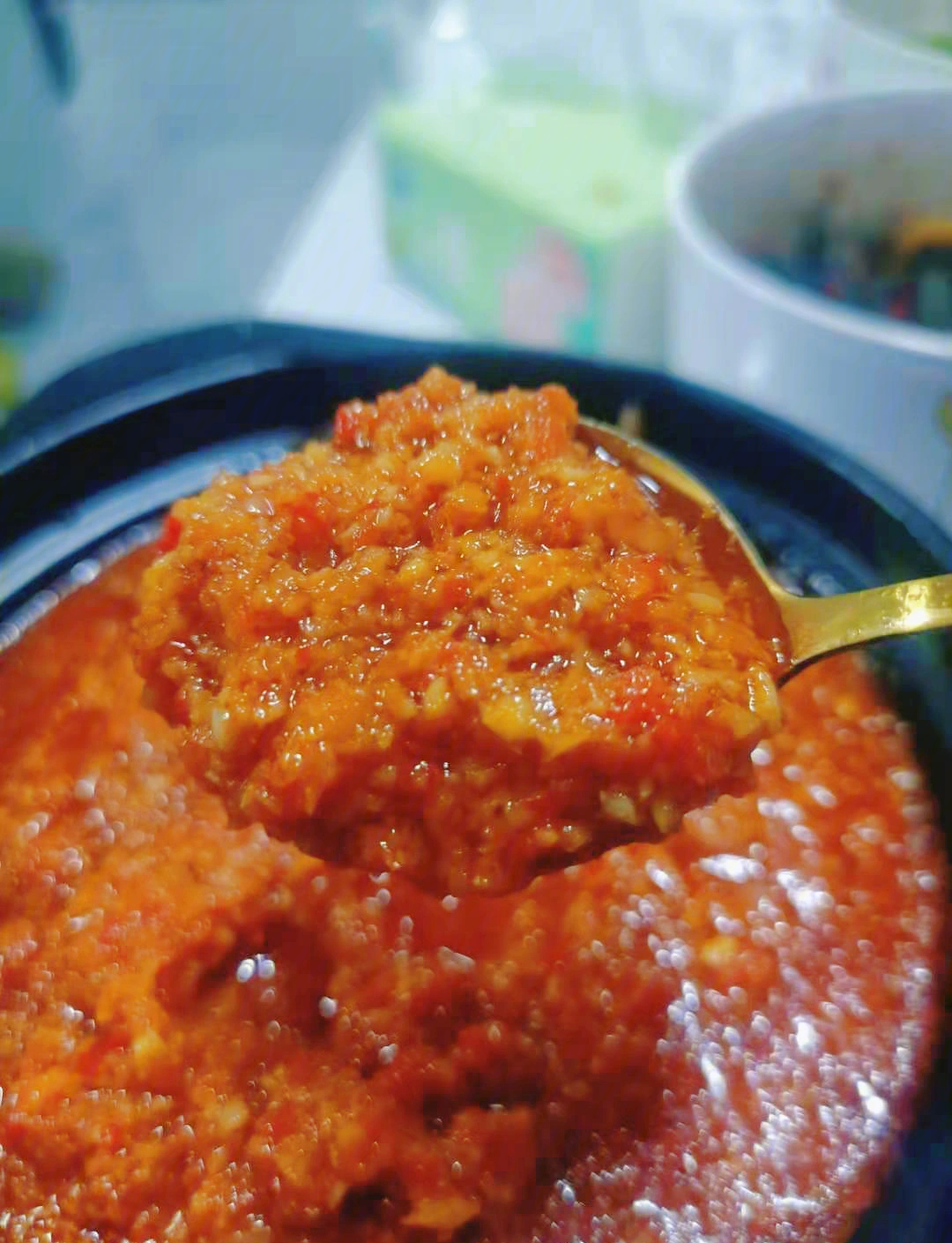 正宗蒜蓉辣椒酱制作方法配方介绍