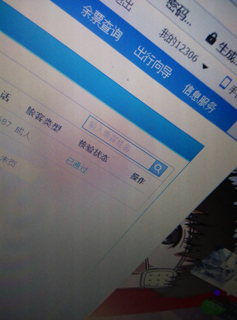 12306核验状态待核验怎么回事