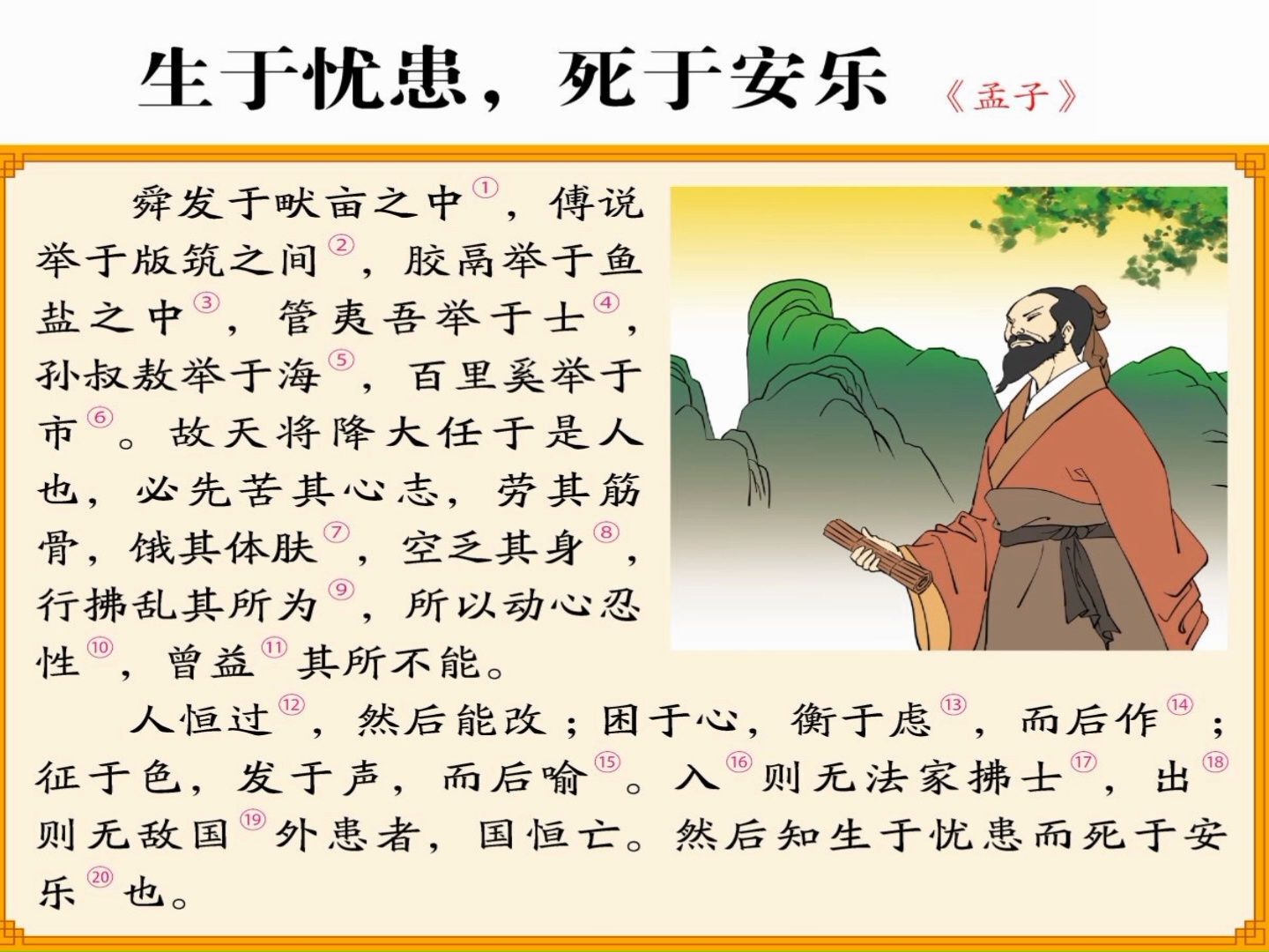于在文言文中有什么意思