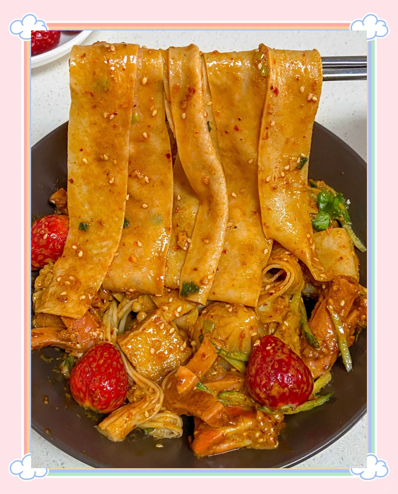 红油面皮的做法,红油面皮怎么做