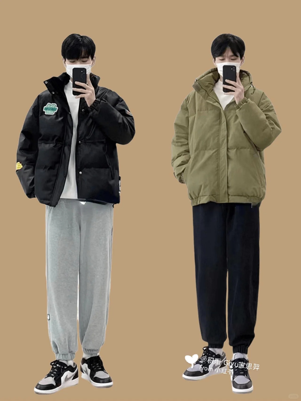 160斤胖子冬季的穿搭技巧