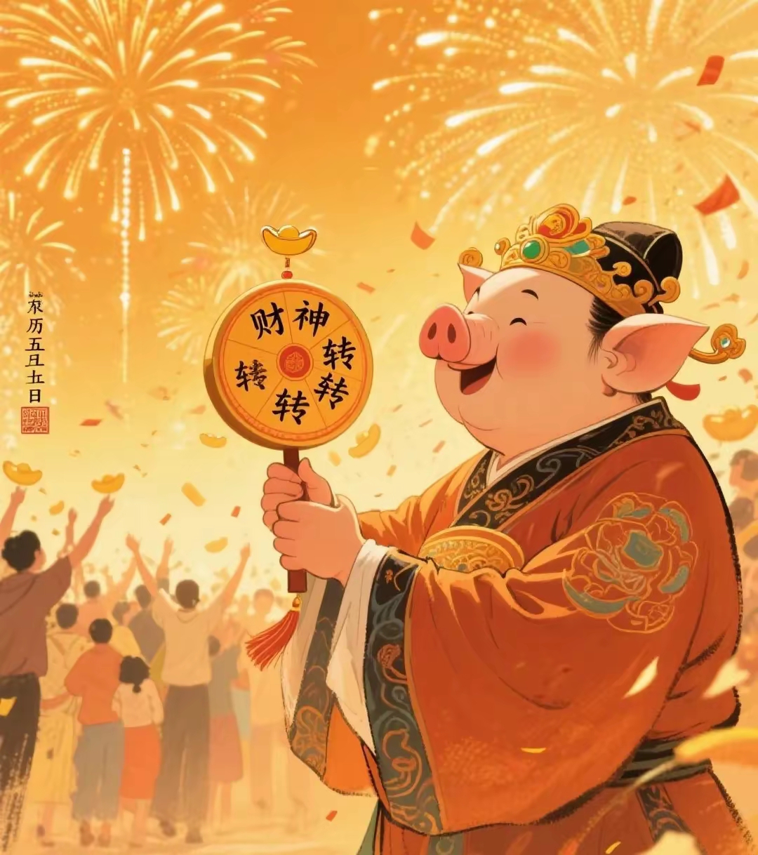朋友圈猪年的句子本命年