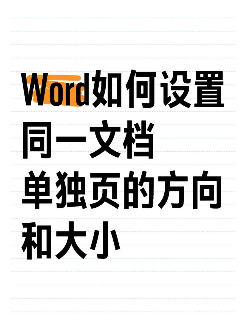 word里页面设置在哪里
