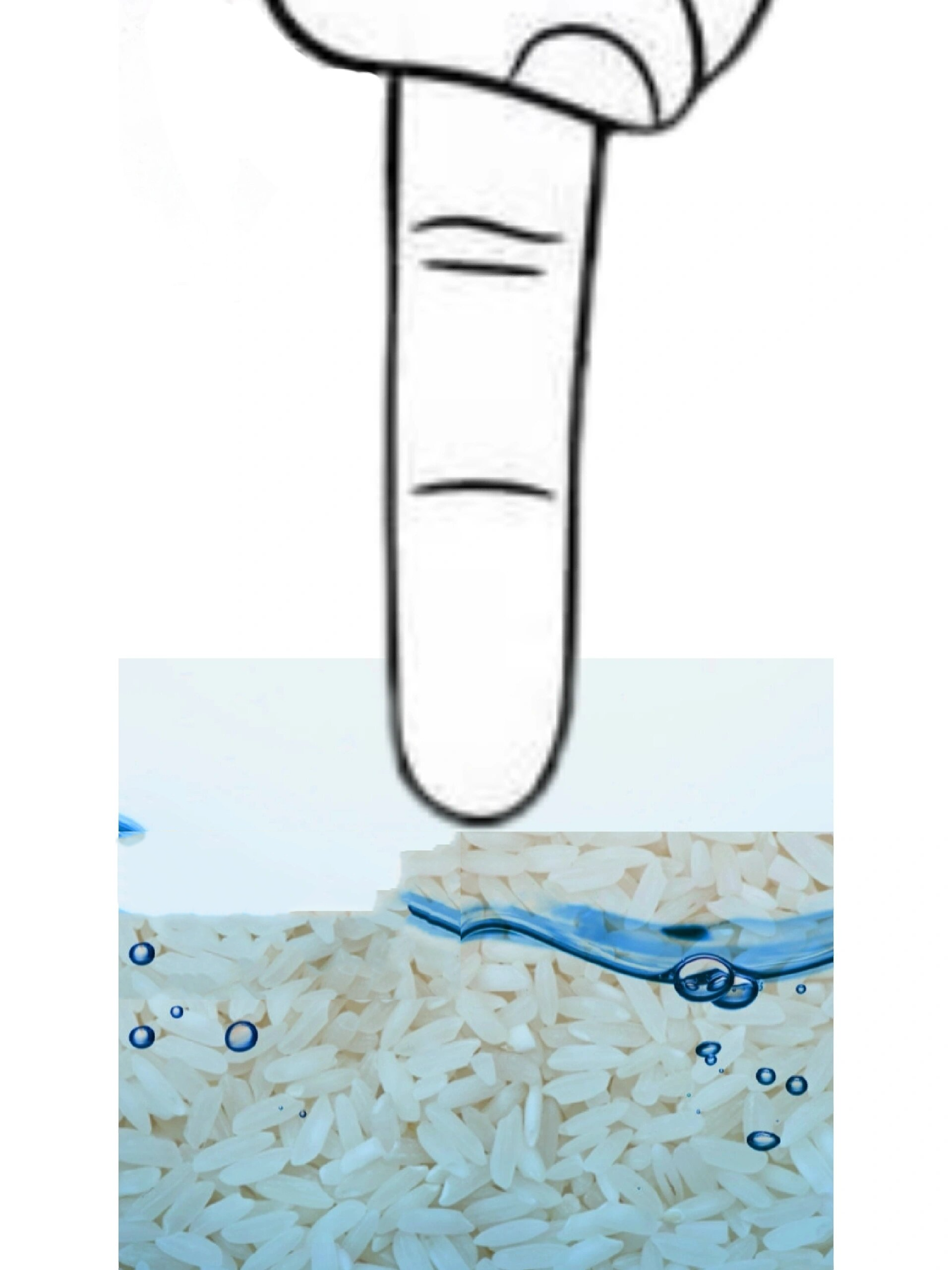 电饭锅蒸米饭水米比例