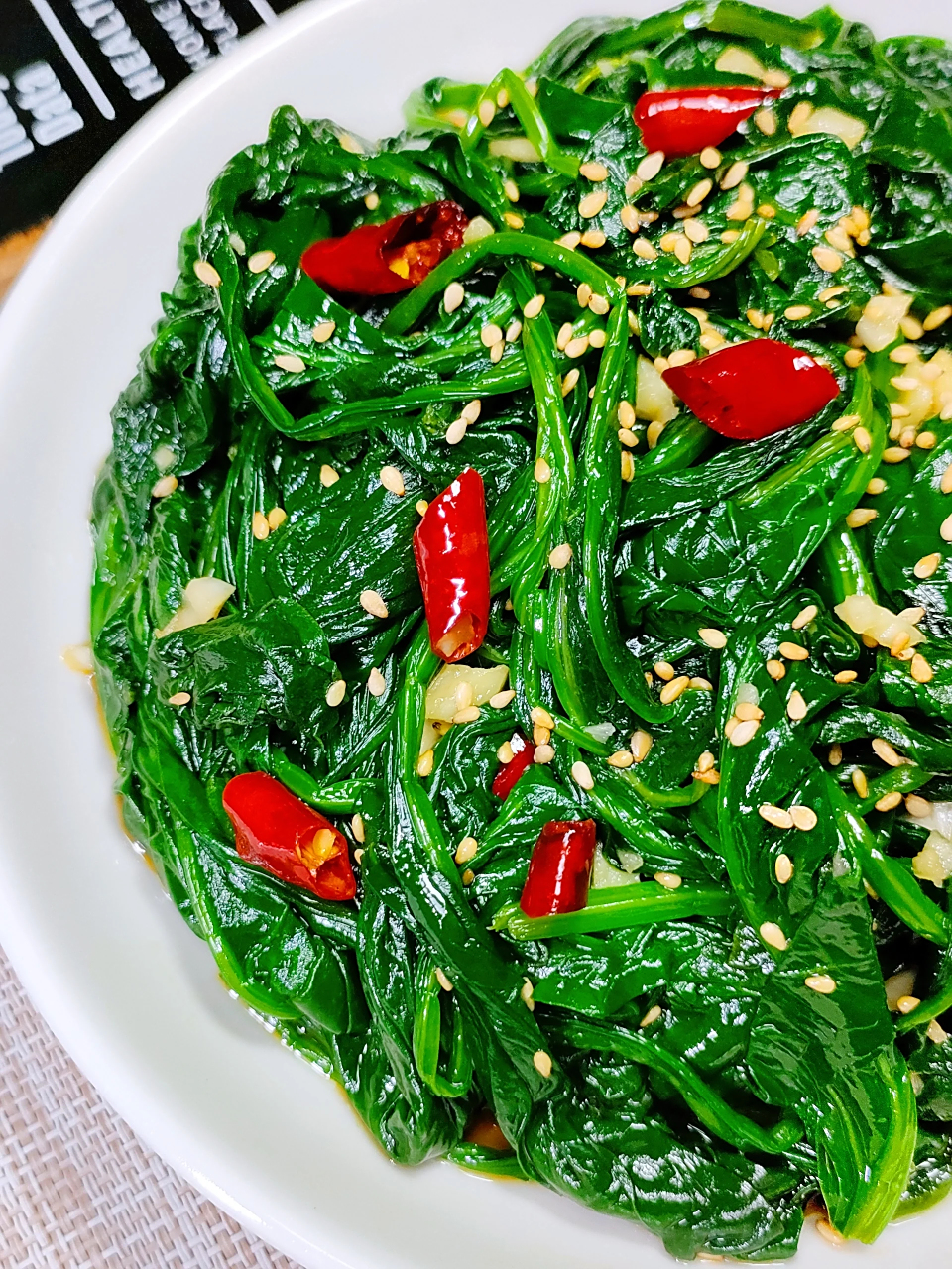 凉拌菠菜的做法大全家常