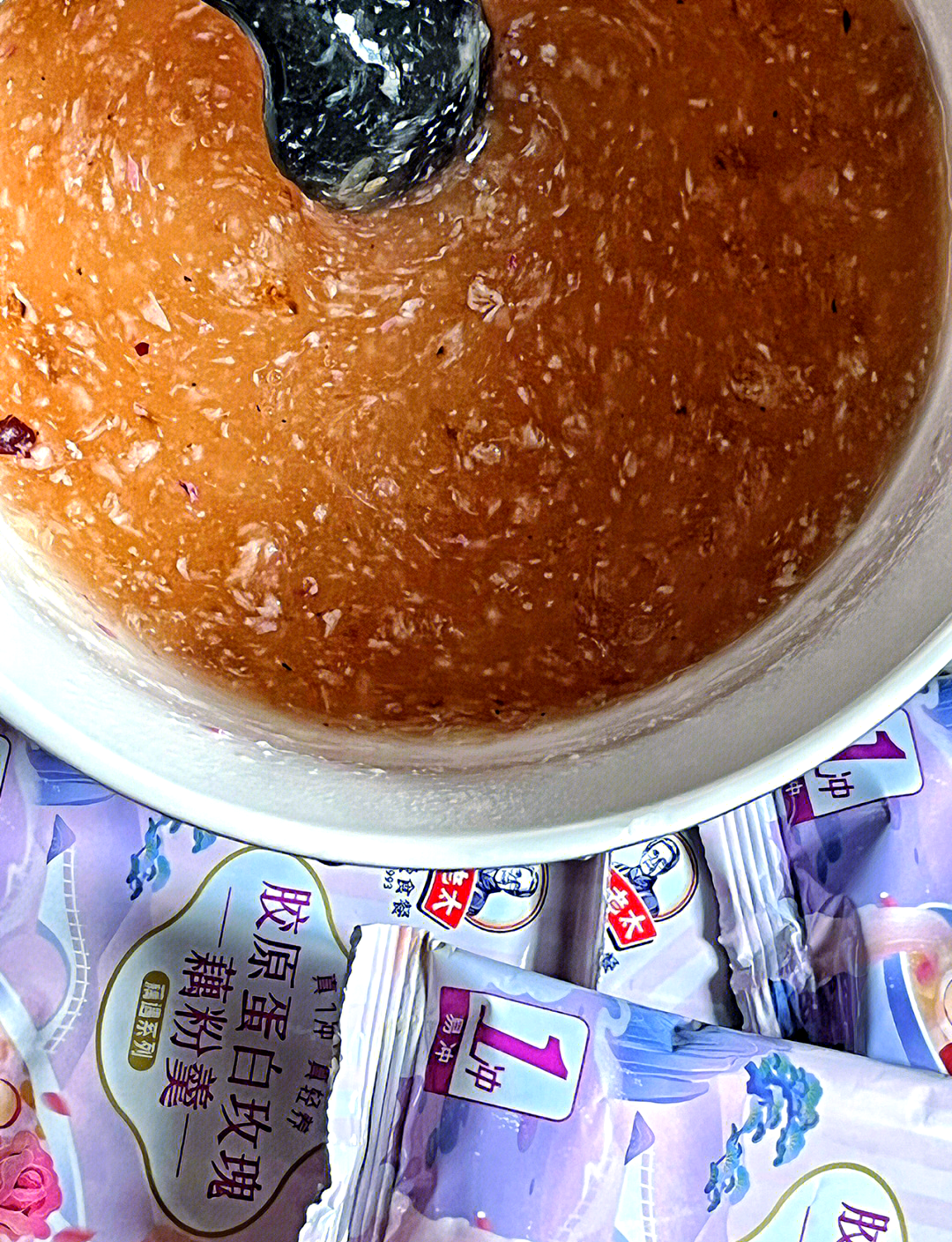 藕粉怎么冲成透明状的样子