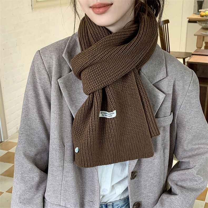 织个长长的围巾什么颜色好？什么线好？