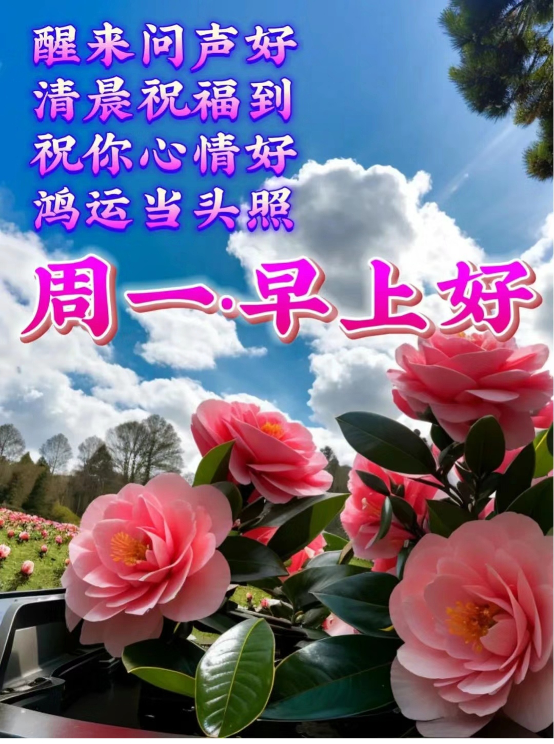 周一早上温馨问候语推荐