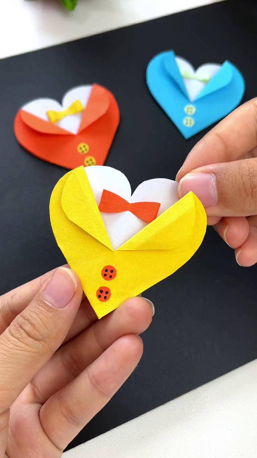 送给父亲的折纸礼物-----衬衫