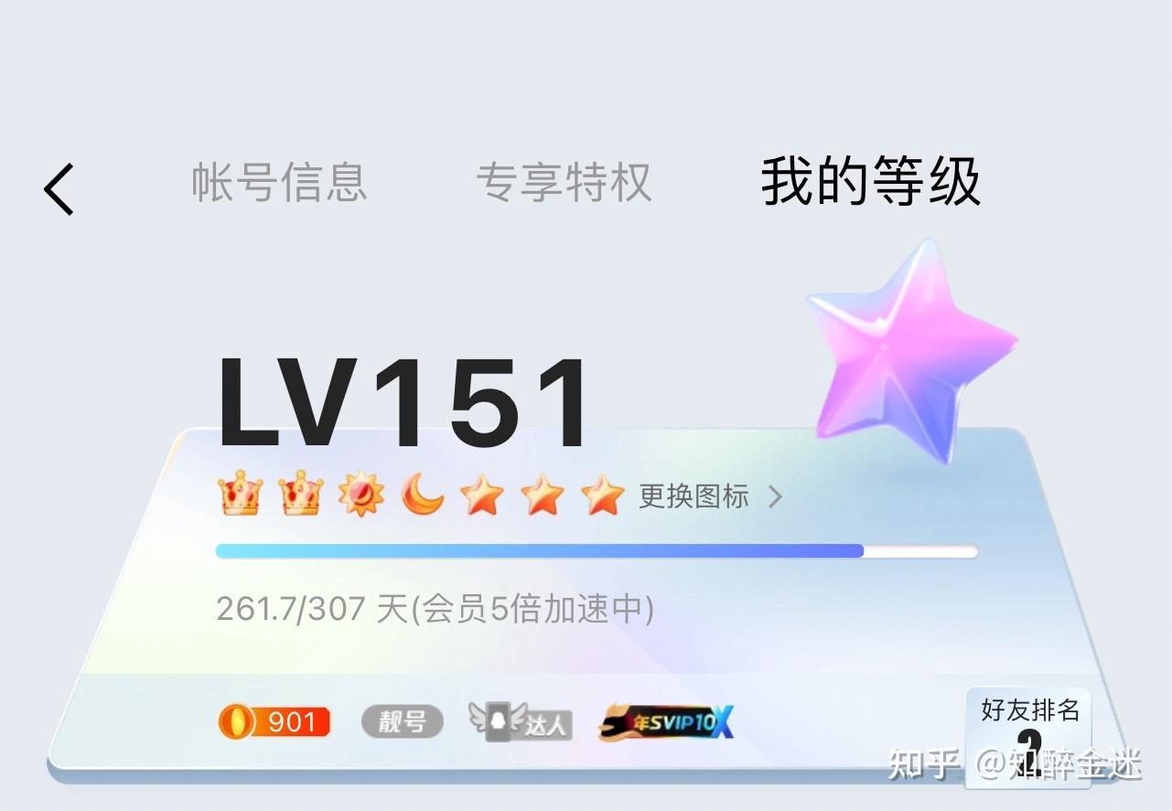 手机qq一个皇冠多少级