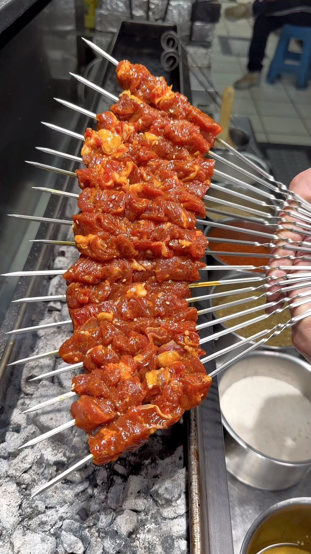 正宗牛肉串的腌制方法