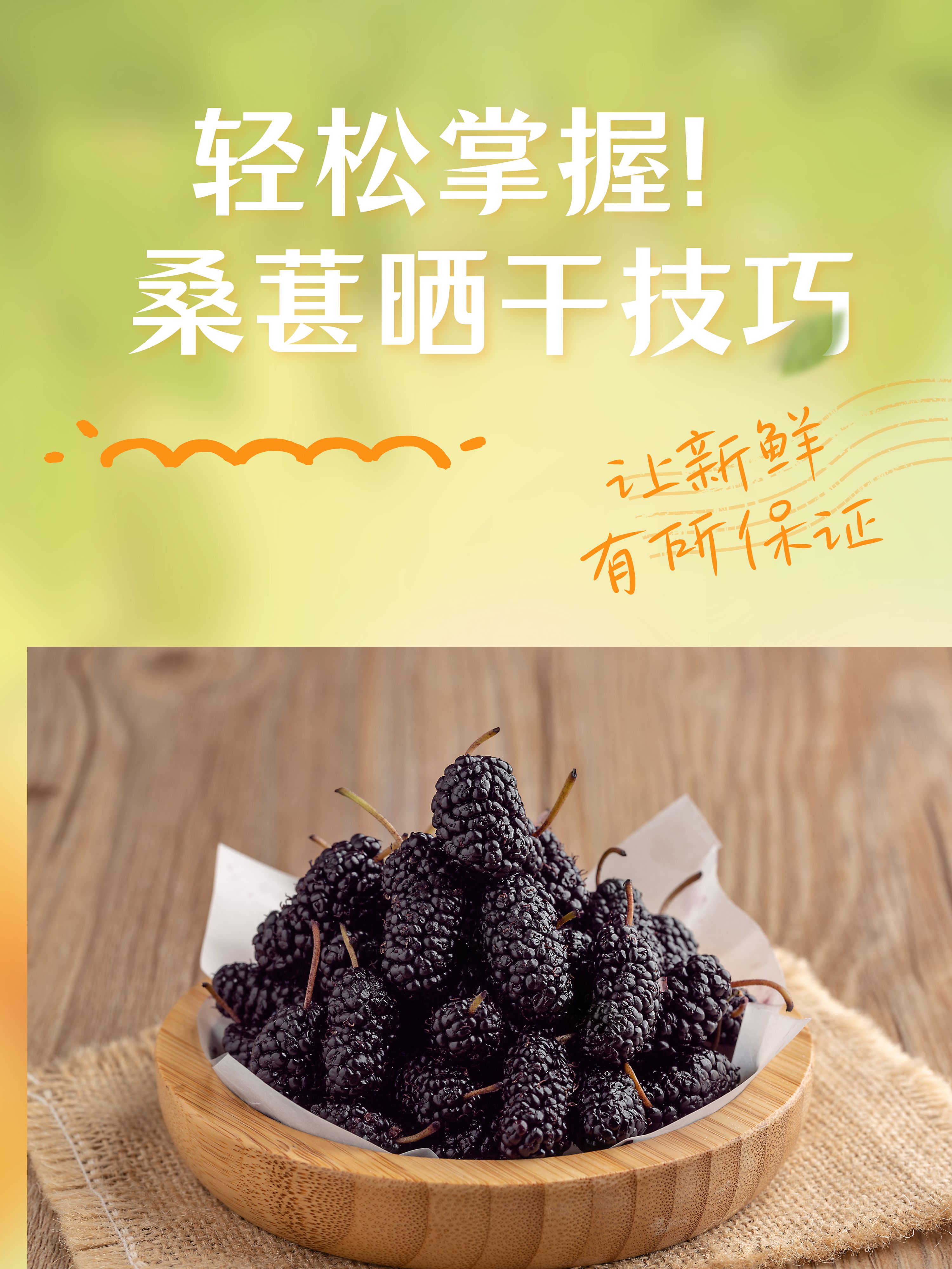 桑葚怎么才能保存长久