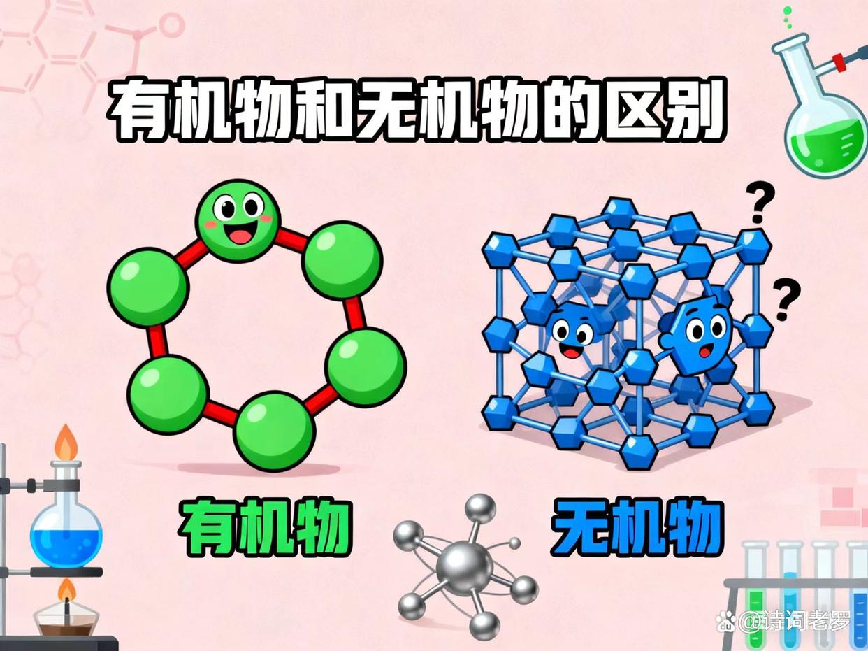 怎么区分有机物和无机物