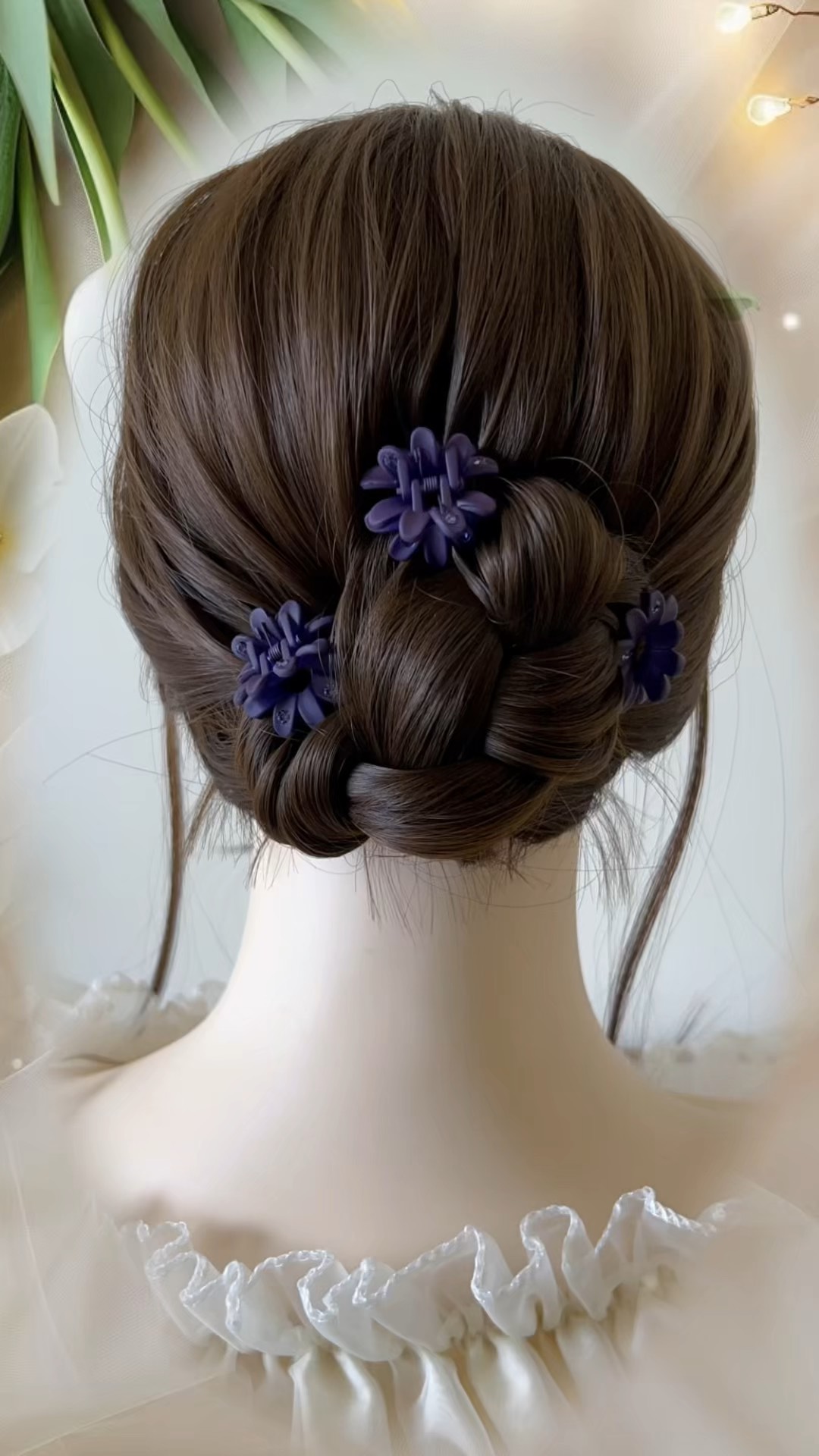 怎么盘头发简单好看这三款都很简单