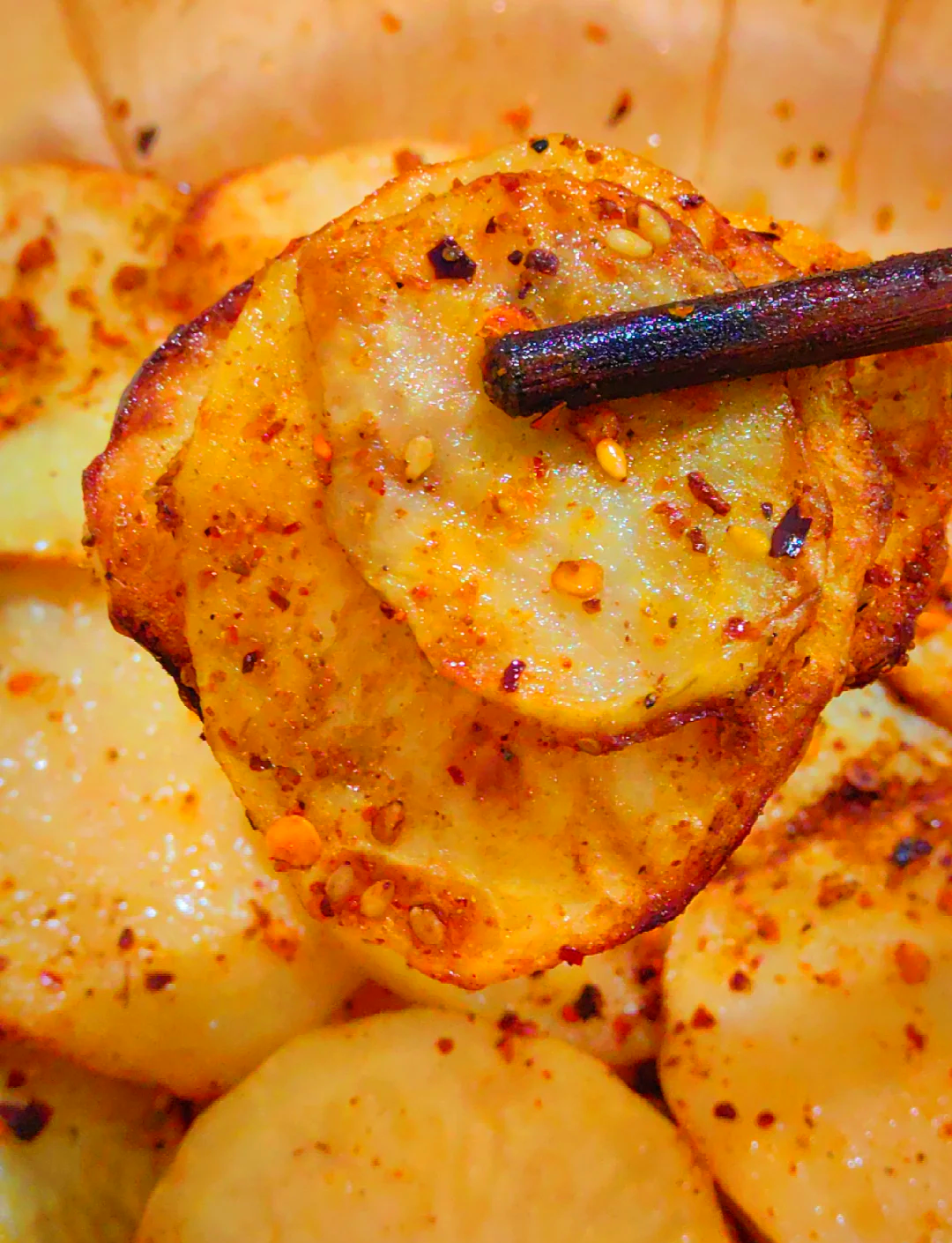 烤土豆片的做法烤箱烤箱烤土豆片的做法