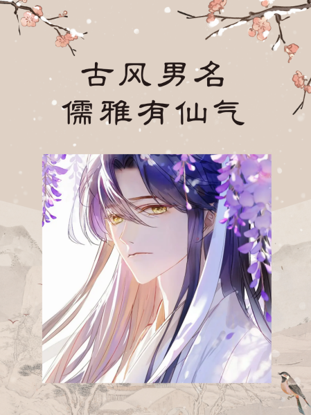 仙气飘飘小说古风男名好听的