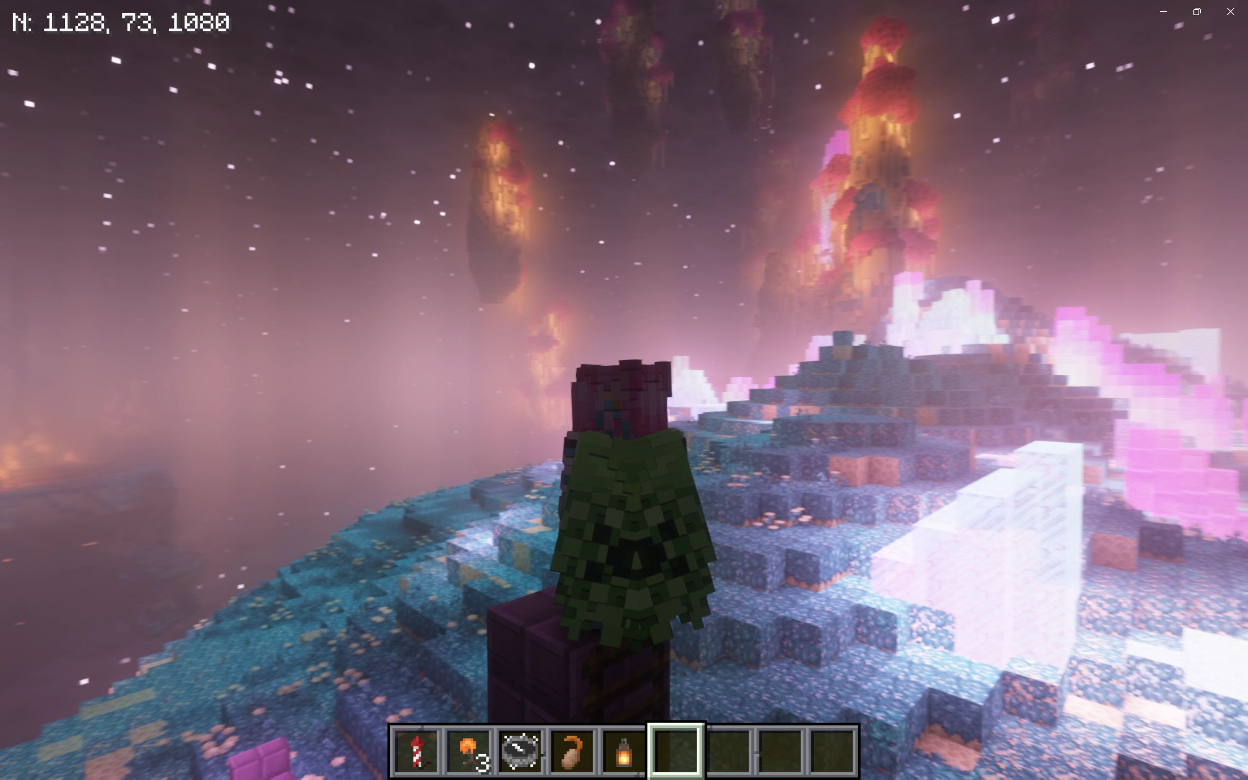 手机我的世界去末影地的方法