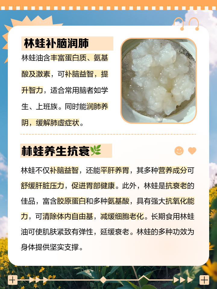 蛤蟆油的功效与作用是什么