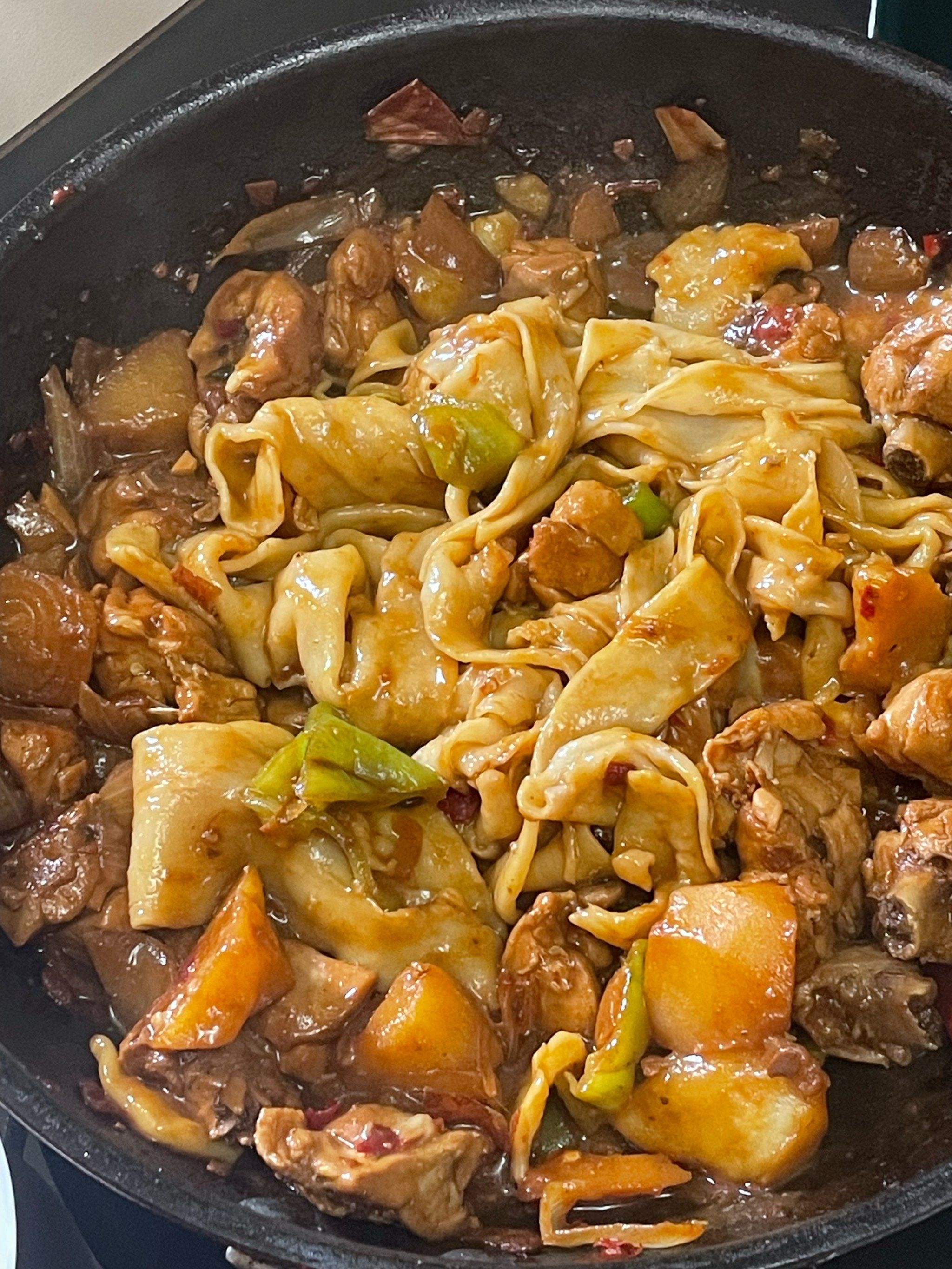 家里做简单的大盘鸡方法