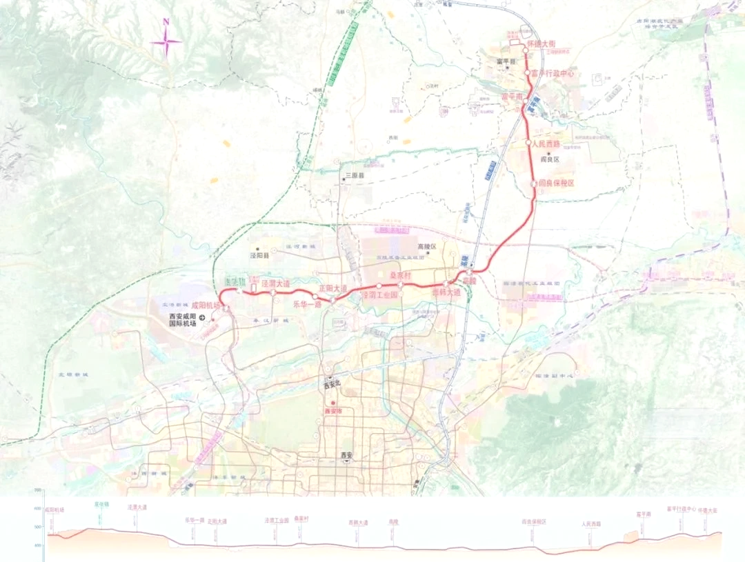 咸阳高铁西站到咸阳机场有多远